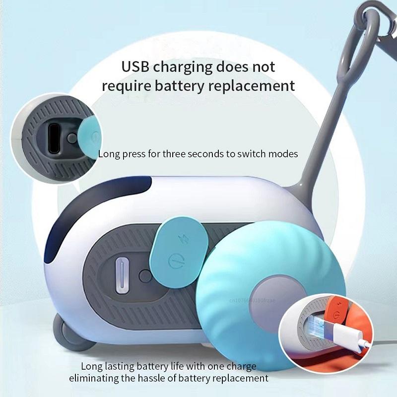 Jucărie inteligentă pentru pisici, cu mișcare automată, cu telecomandă, mașină de jucărie pentru pisici, câini, dresaj interactiv pentru joc, articole pentru animale de companie