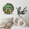 12 Inch Diameter Glass Wall Clock That Excels At Its Fundamental Purpose