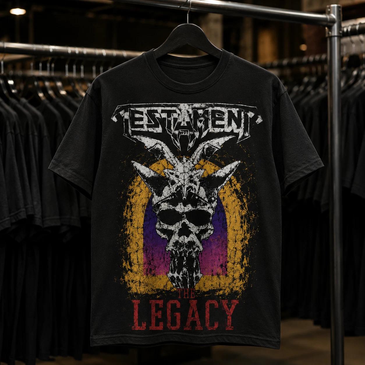 TESTAMENT Heavyweight T-Shirt 220GSM | Men’s Women’s Premium 100% Cotton M