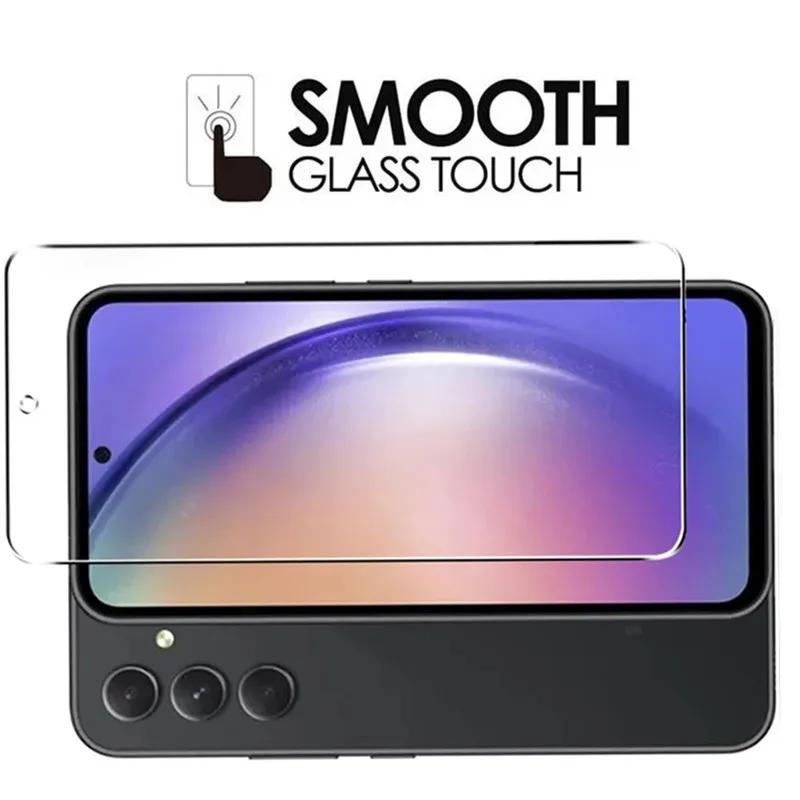 5 Stück Hartglas-Displayschutzfolie für Samsung Galaxy A54 A13 A53 A52 A12 A22 A33 A32 A51 A52S A73 A72 A71 A55 A14 S10E S20FE