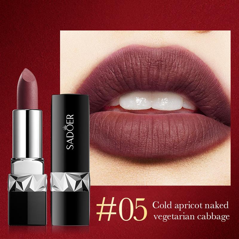 Matte Lipstick Luxury Velvet Lip Gloss Lip Glaze High Pigmented Long Lasting Lipstick Saturation Woman Makeup Lip Lipstick