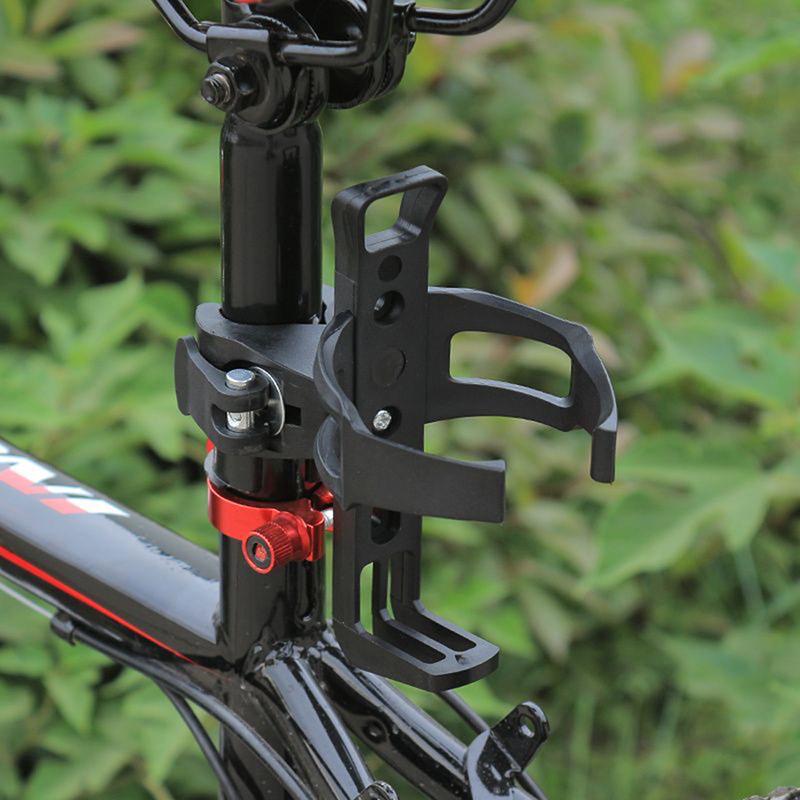 1Pc Bicycle Holder Water Bottle Cage Adjusted Fixed S-Eat Tool Free Folding Bikes Hanging Parts Plastic Quick Detachable