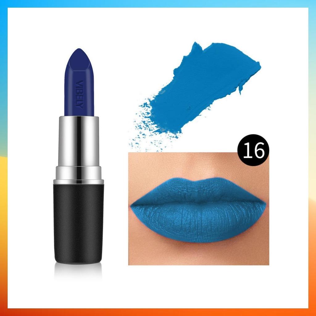 18 Colors Waterproof Matte Lipstick Professional Makeup