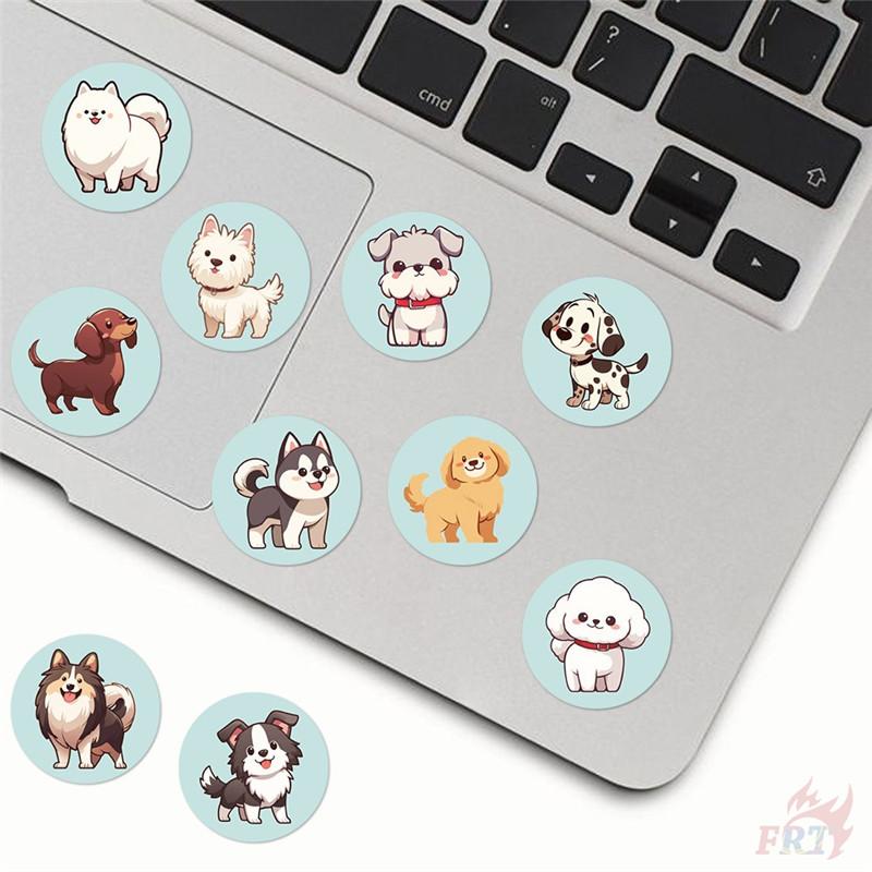 500Pcs/Roll Q Pet Dogs Kids Rewards Stickers - DIY Scrapbooks Album Decor Sealing Label Decals