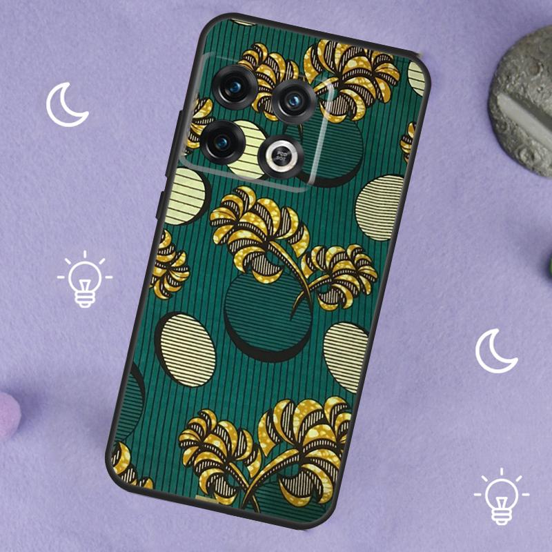 

African Wax Print Design Case For OnePlus 13T 10T 8T 10R 12R 13R 15 13 12 11 10 9 Nord 5 CE 2 3 4 Lite N20 N30 Cover OnePlus 8T