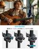 ROTKUEIEE Smartphone Holder for Microphone Stands, Music Phone Stand with 360-Degree Rotation, Adjustable Angle, Anti-Slip, Easy Installation,