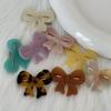 Bowknot Acetic Acid Duckbill Clip Acetate Bow Duckbill Clip Fashion Bow Hairpin  Female