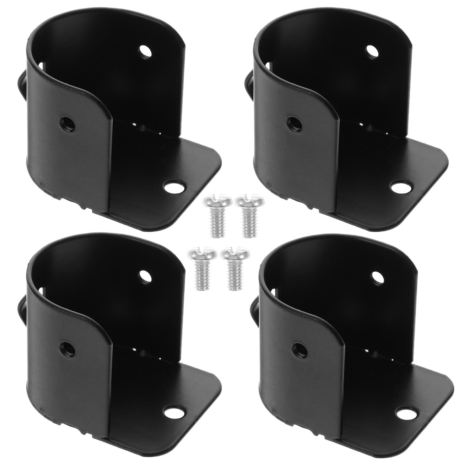 

Rod Curtain Closet Pole Brackets Socket End Holder Bracket Shower Towel Support Steel Stainless Window Supports Accessory Cap 4X3CM