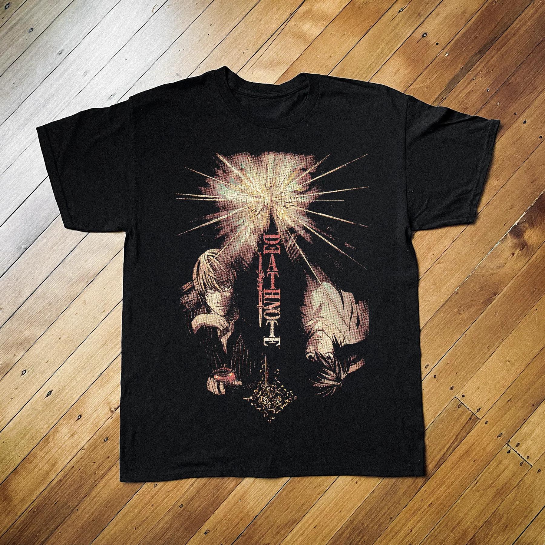 Anime Death Note Ryuk Graphic TShirt 100Cotton Oversized Shirt unisex Y2k Unisex Short Selling Popular Sleeve ONeck New Fashion 4XL