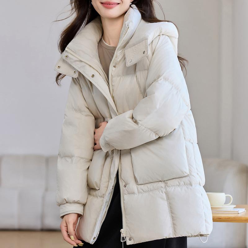 

Модные зимние женские куртки с капюшоном, свободные, толстые, теплые, длинные парки, женское пальто 3XL