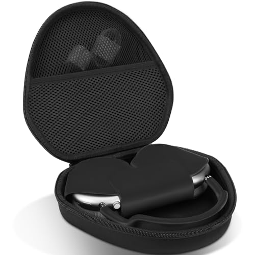 Apple AirPods Max Bluetooth Headset with Lebakort Storage Case (Space Gray Case)
