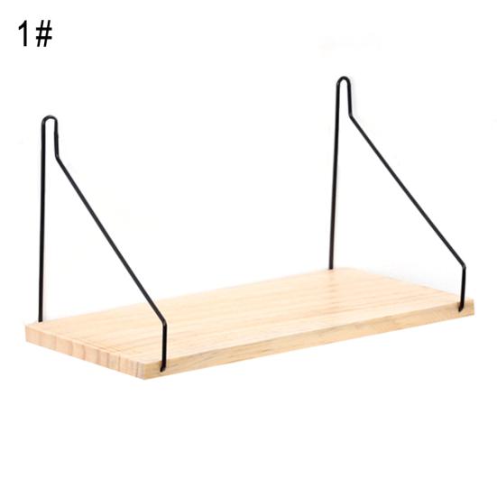 Home Room Wandbehang Einzelbrett Töpfe Figuren Lagerregal Regalhalter