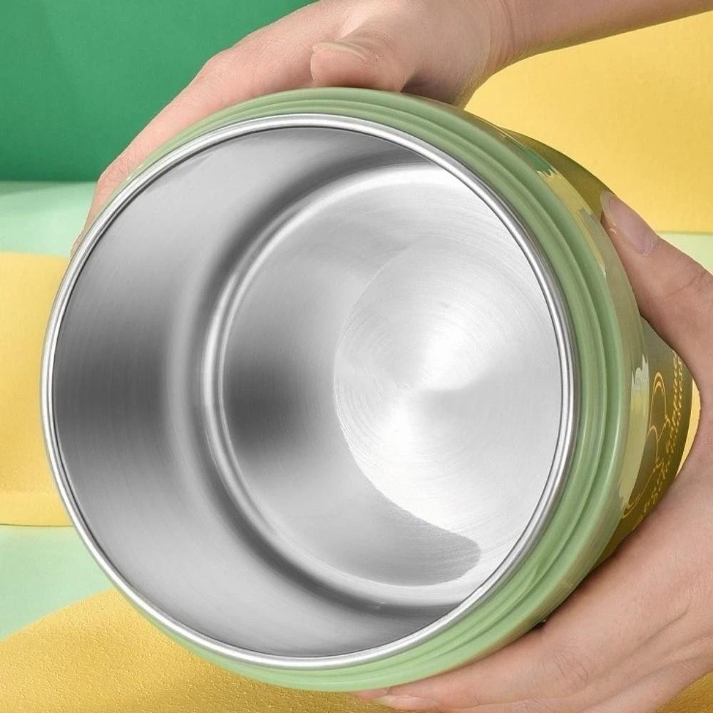 Hand-held Food Thermal Jar 1.5L Thermos Food Containers Insulated Bucket  Outdoor Picnic