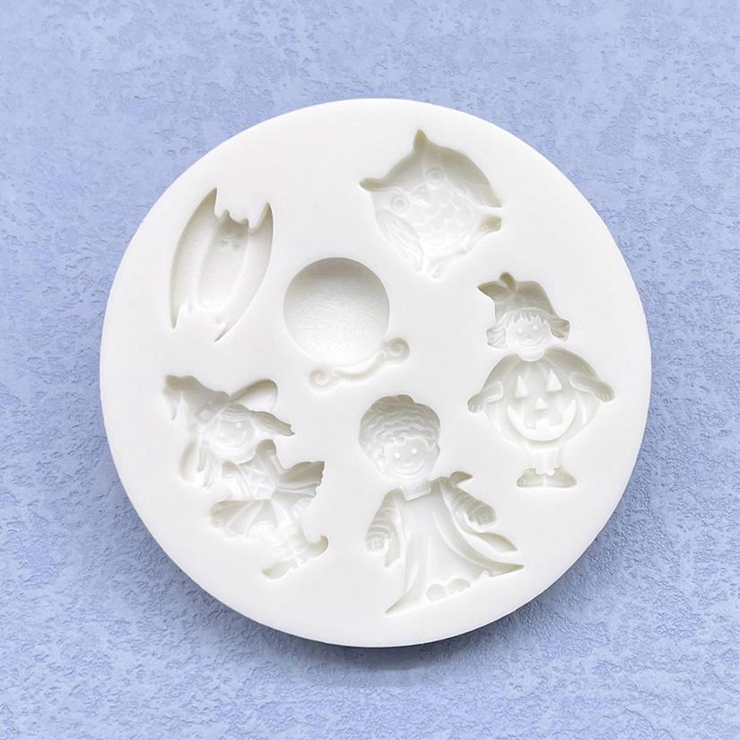 Halloween Ghost Owl Silicone Mold Sugarcraft Chocolate Cupcake Baking Mold Fondant Cake Decorating Tools