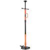 Underhoist Support Stand, 1 Ton Capacity Under Hoist Jack Stand with Handle, Adjustable Height, Bearing Mounted Spin Handle, Self-Locking Threaded