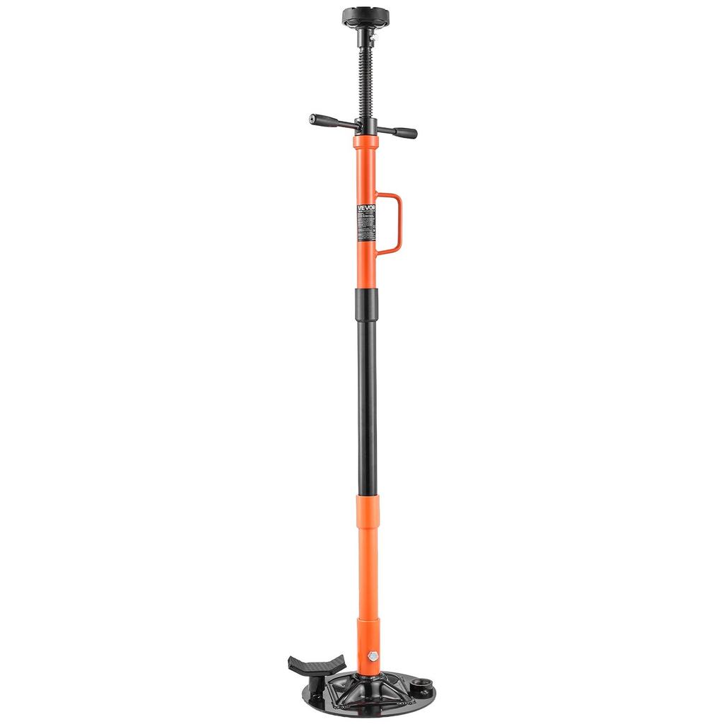 Underhoist Support Stand, 1 Ton Capacity Under Hoist Jack Stand with Handle, Adjustable Height, Bearing Mounted Spin Handle, Self-Locking Threaded