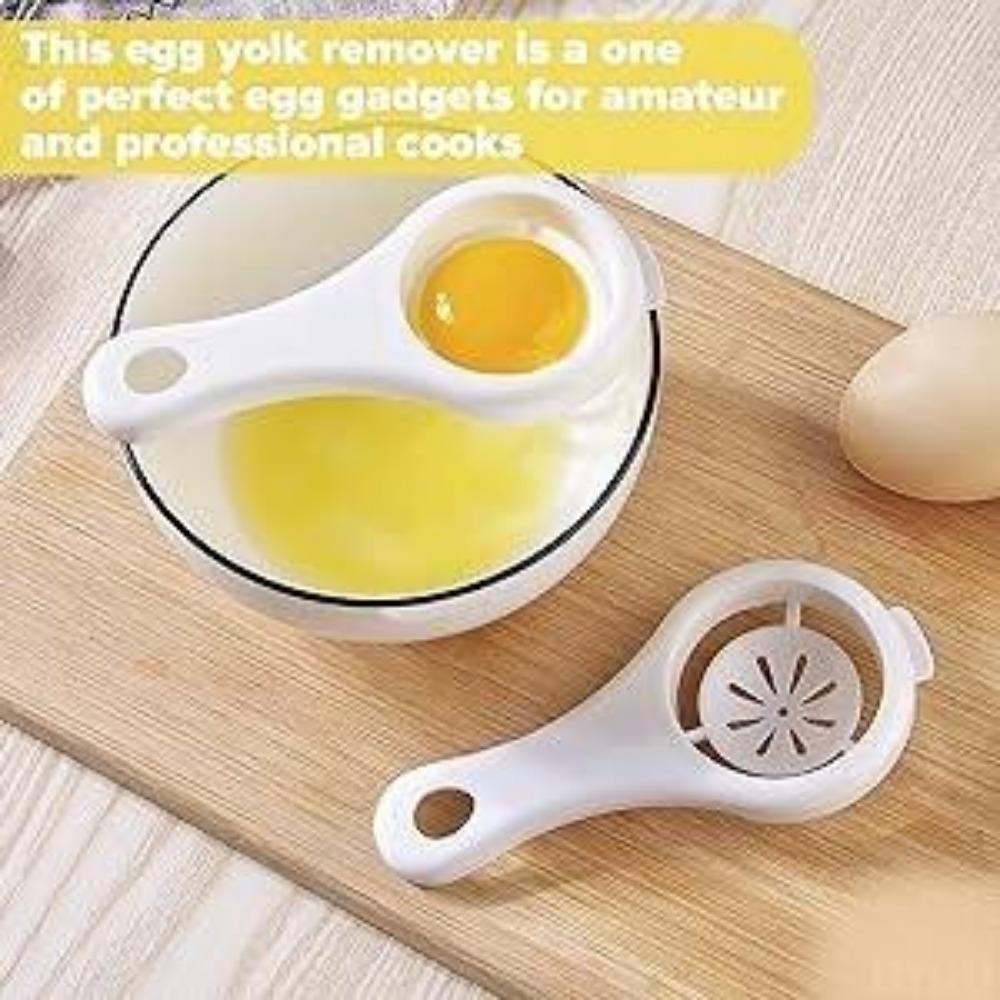 2PCS Egg Separator, Egg Yolk White Separator, Egg White Divider, Egg White Separator Tools Eggs Yolk Filt