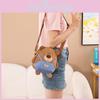 Anime Bear Kids Character Nylon Crossbody Bag With Breathable Fabric Activities