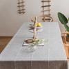Modern Simple Polyester Jacquard Plaid Cover Towel Tablecloth Rectangular Coffee Table Tablecloth Dining Table Cloth