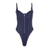 Summer Women's Street Fashion Sexy Sling Slim One-piece Women