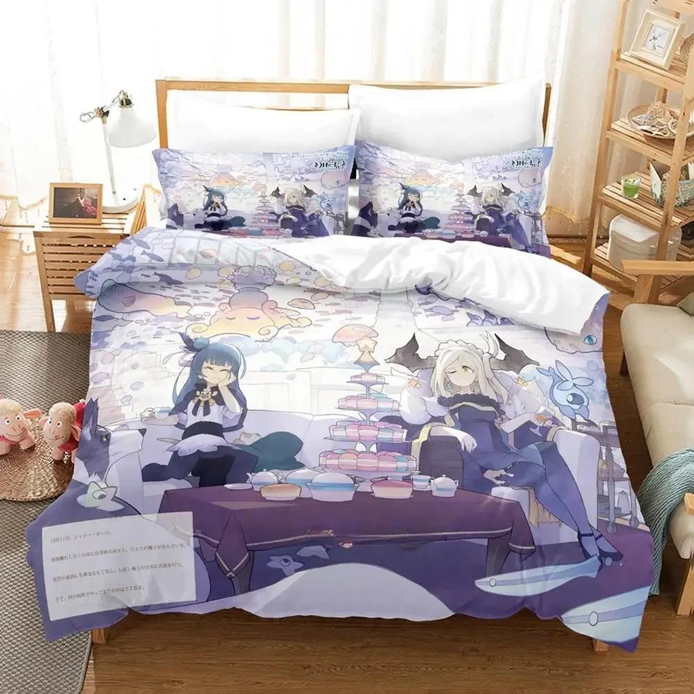 

SUNSHINE IN THE MIRROR Bedding Set Anime three-piece set Adult Kid Bedroom Duvet cover Sets 3D Print Kawaii Girls comforter set 70x133cm 2pcs