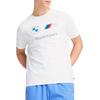 Puma Bmw M Motorsport Essentials Series Skin-Friendly Minimalist Versatile Short Sleeve T-Shirt Men Tops 632358-02