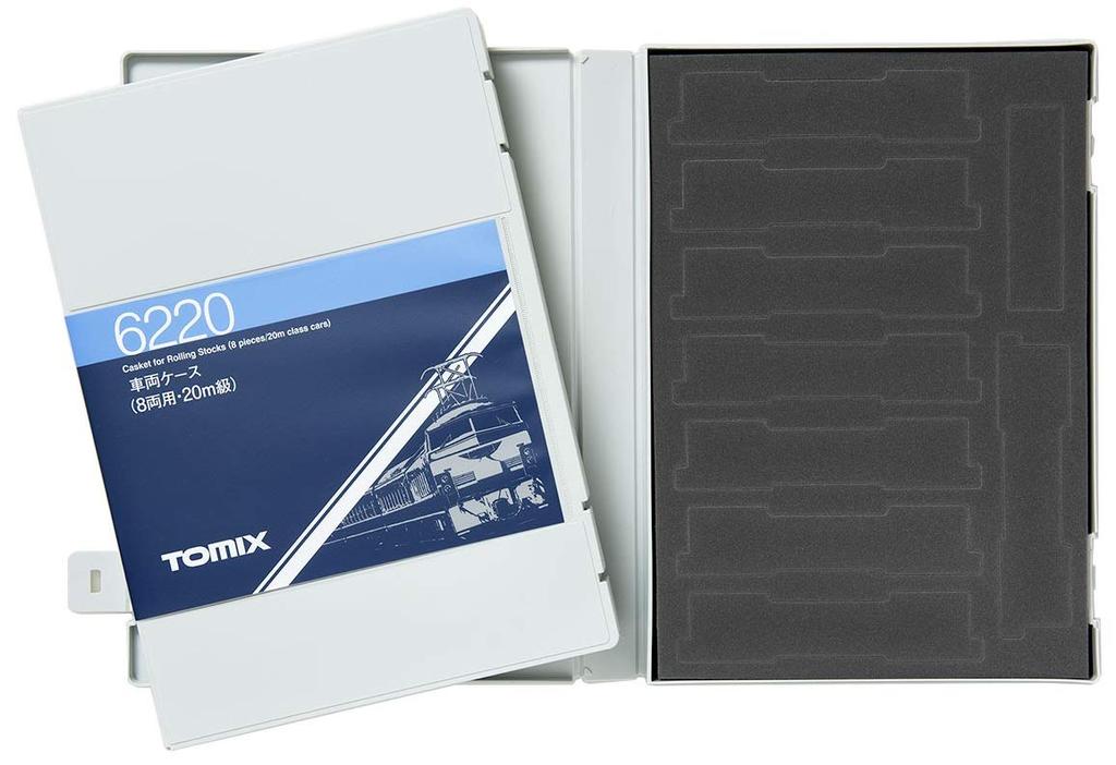 TOMYTEC TOMIX N Gauge Vehicle Case for 8 Class 6220 Railway Model Supplies Cars/20m