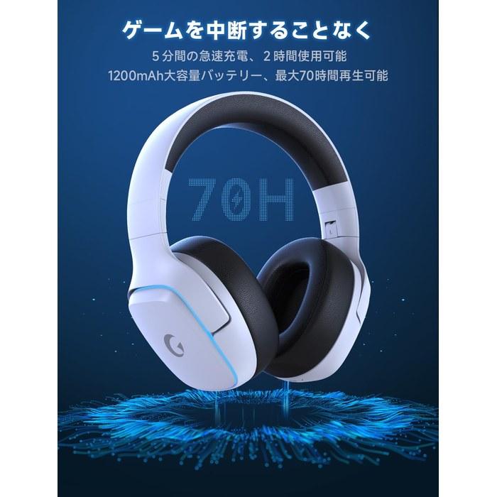 [Razer] Gaming Headset PS5 – 2.4G USB/Type-C/Bluetooth 5.3/Wired – 7.1ch Surround – White