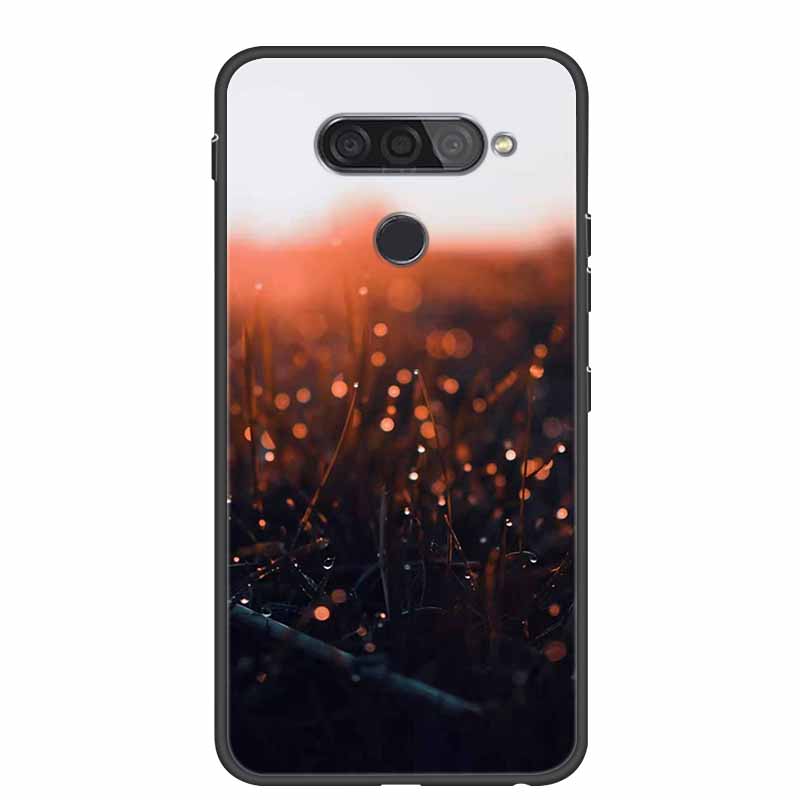 For LG LG Q60 Cases K50 / V50 G8S Thinq Soft TPU Silicone Back Cover for LG V40 Thinq Phone Cases Cartoon Bumpers For LGQ60 Q 60