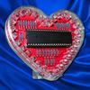 Yousheng Heart Shaped LED Soldering Project for Beginners Students RGB LED DIY Electronic Kit Valentine's Day Present for Your Lover