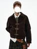 Men's 2025 Autumn Retro Cropped Jacket - High-End, Clean Fit, Streetwear Style