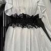 Women's Summer Fashion Retro Lace Waist Belt Decorative Versatile Dress High-end Sense Of Quality Belt