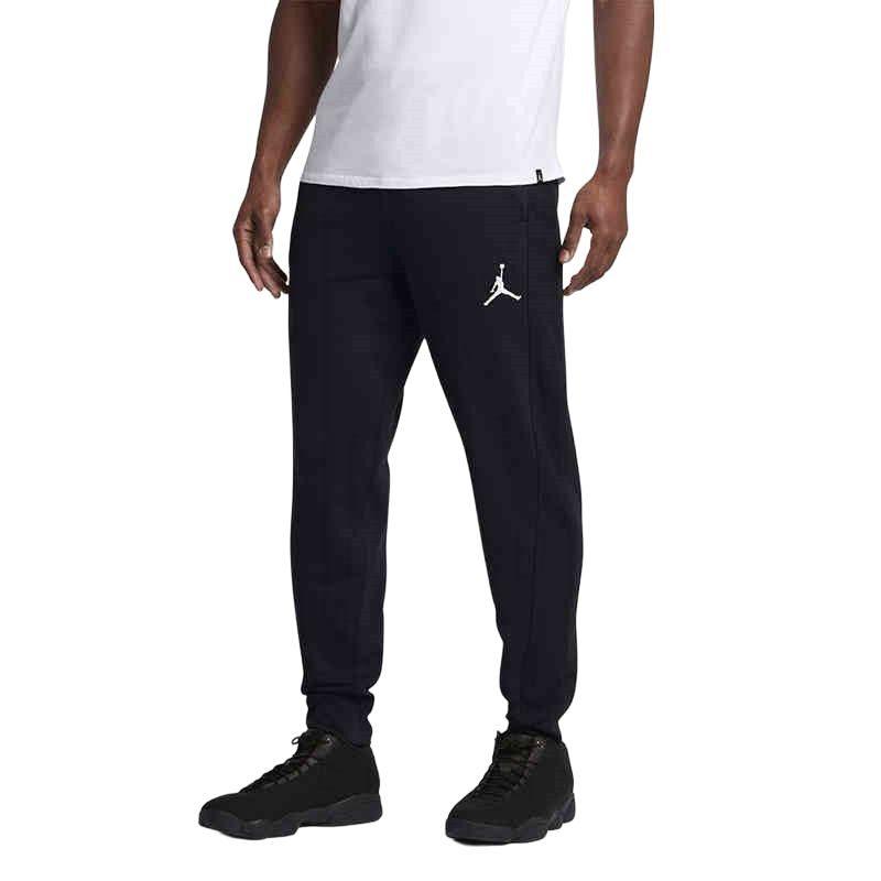 Nike Knitted Sweatpants Men's Black Moderate Straight Fit Pants 934561-010