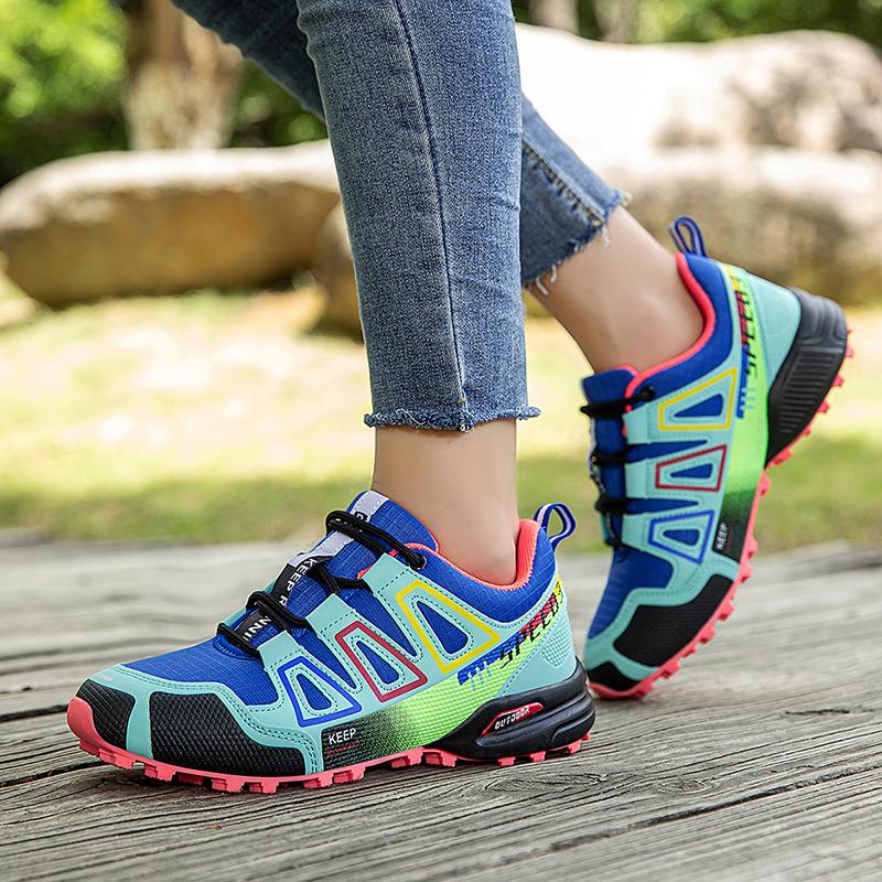 2026 New Men's and Women's Lockless Cycling Shoes, Wear-Resistant and Non-slip, Mountain Cross-Country Road Bikes, Hiking Shoes