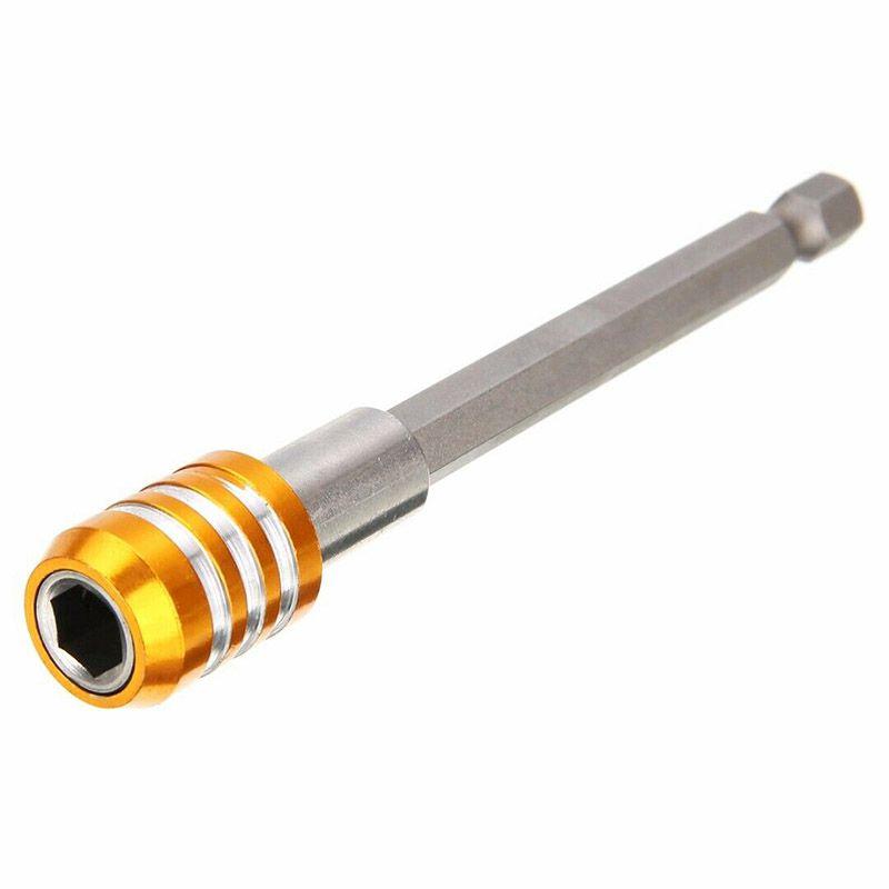 3pcs 14" Hex Shank Magnetic Screwdriver Quick Release Extension Holder Set Bit