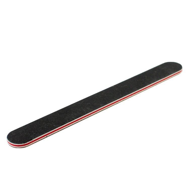 Double-Sided Black Sand Nail File - Manicure & Nail Art Tool