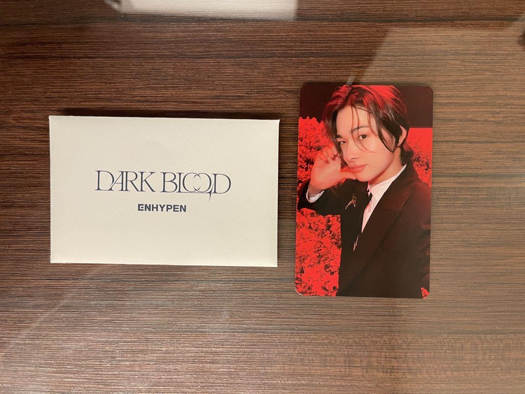 

[Б/У] enhypen DARK BLOOD шоукейс торговая карта Niki НИКИ