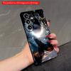 2DFlat Samsung Phone Case Wolf Eyes & Butterflies Magic Scene Applicable To Galaxy S23 S24 S25ULTRA S26 A12 A14 A15 A16 A54 A55