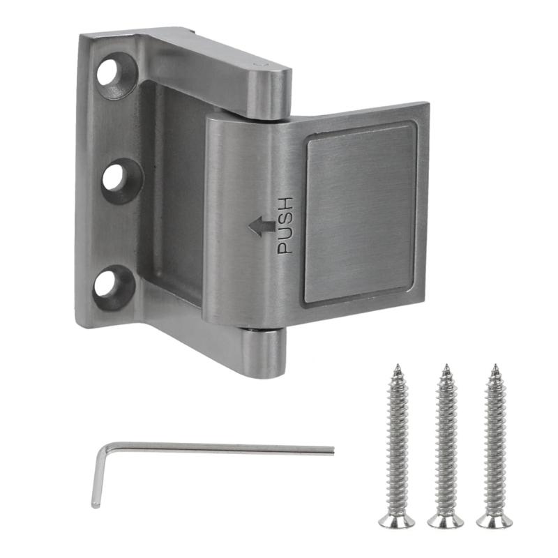 Heavy Duty Security Fastener Easy Installation Door Security Device Universal Moisture Resistant Door Fastener for Home