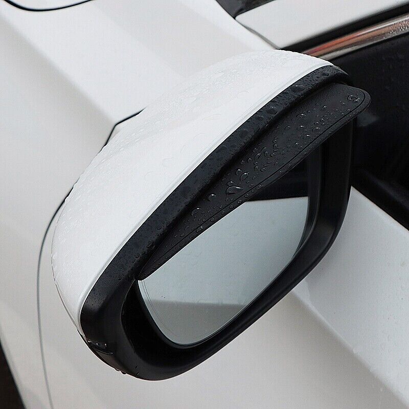 2PCS  Rear View Mirror Rain Board Eyebrow Guard Sun Visor Accessories  Rain Shield Board Sun Visor Shade
