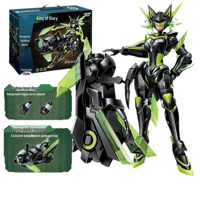 Sun Shangxiang Mecha Building Blocks - Compatible with LEGO, Action Figure Assembly Toy for Boys, Perfect Birthday Gift