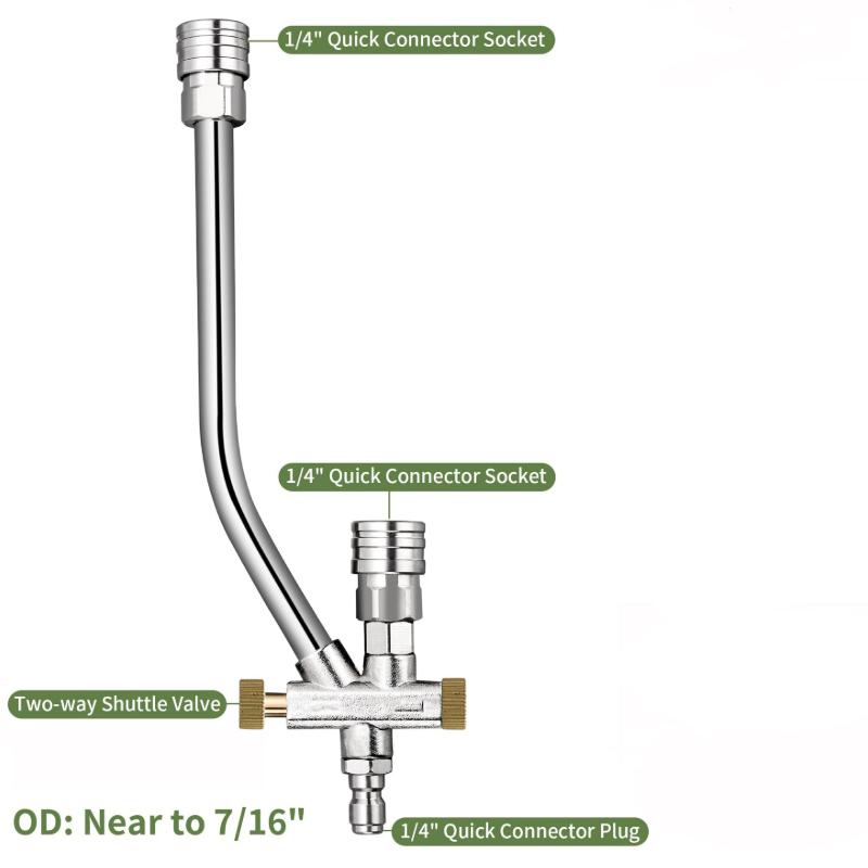 

Stainless Steel High Pressure Washing Nozzle Kit for Outdoor Garden and Car Cleaning with 2600 PSI Performance China Mainland