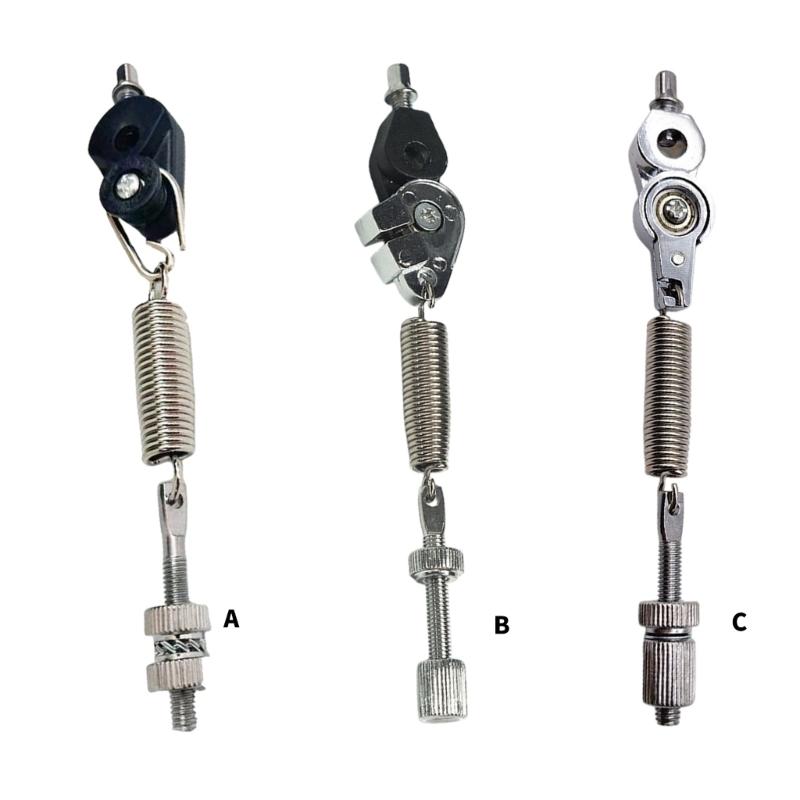 Bass Drum Pedal Spring Tension Assembly Drum Pedal Spring Hook With Great Elasticity for Smooth And Consistent Play