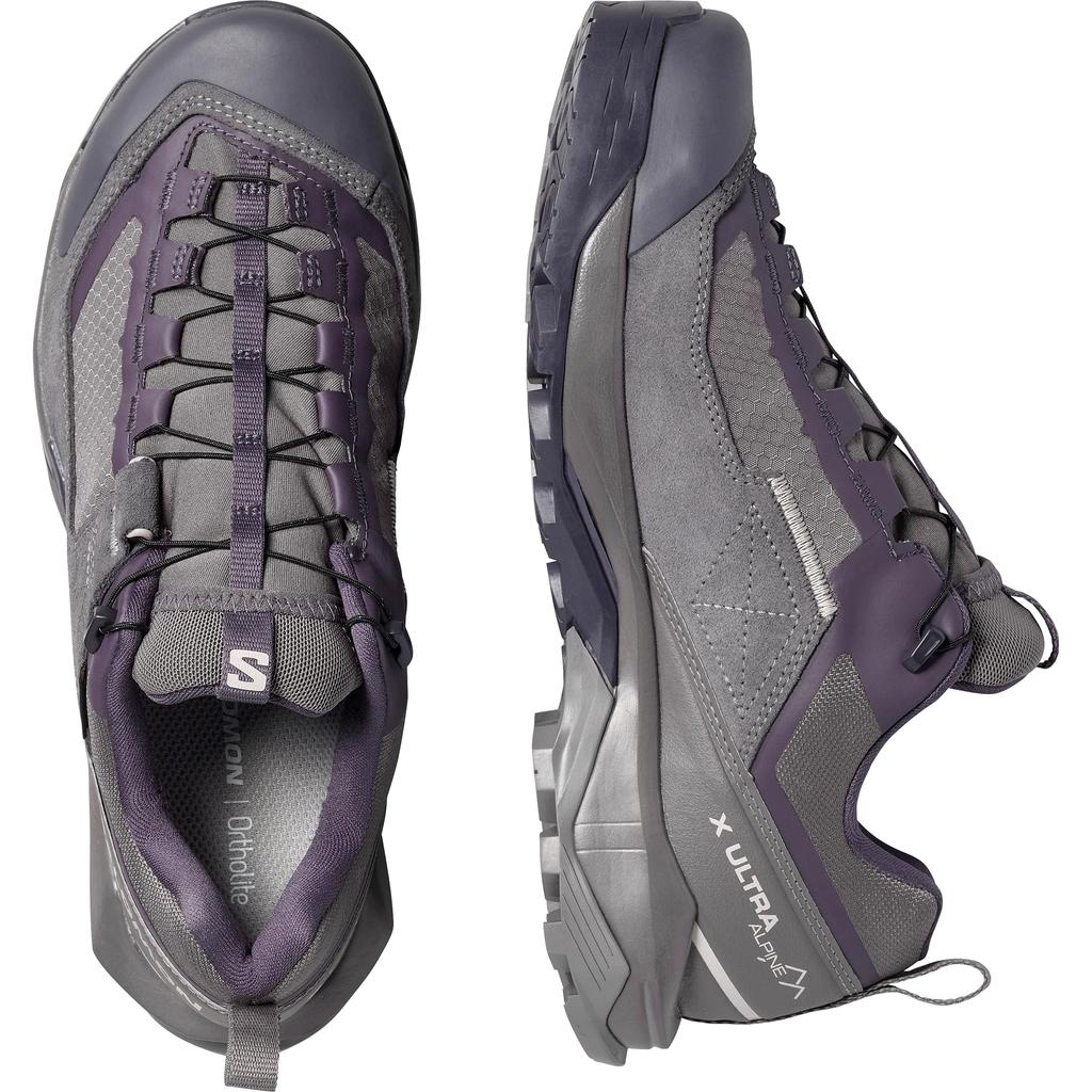 Salomon X Ultra Alpine Leather Comfortable Flexible Stable Shock Absorbing Waterproof Breathable Supportive Low Cut Hiking Shoes 492263