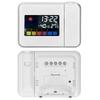 Wther Station Clock Temperature Humidity LCD Color Display LED Backlight Snooze Function Projection Alarm Clock