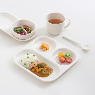 Takgaon Ecozen Square 3-piece Infant Plate, Yellow, Popular Korean Parenting Items