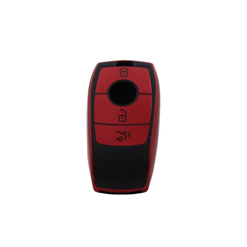 TPU Leather Car Remote Key Cover Case Shell Key Fob for A C E S G Class GLC CLE CLA W177 W205 W213 W222 X167 AMG Protector Holder