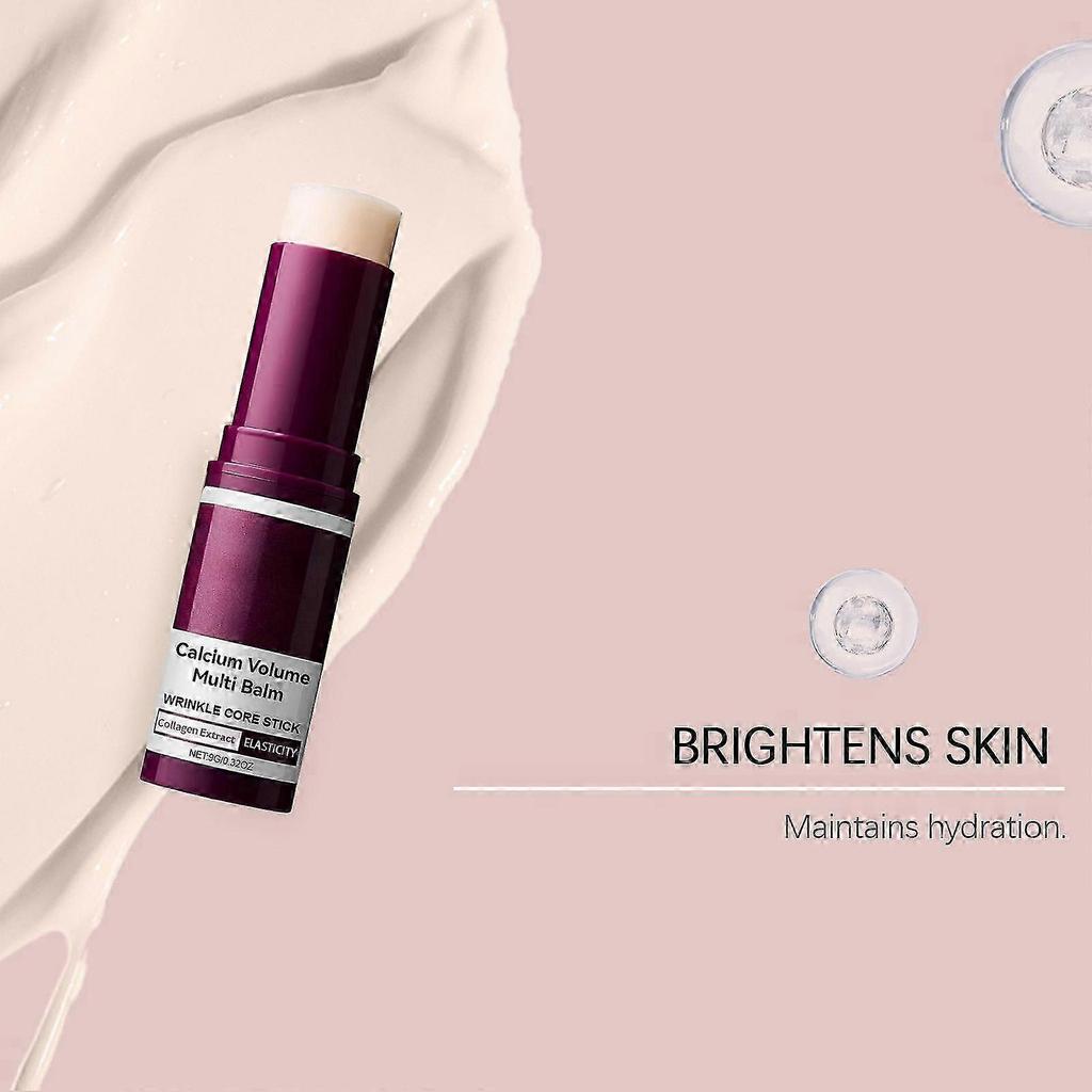 Calcium Multi Balm 1-5 Pcs, Collagen Moisturizing Stick, Anti-Wrinkle Firming Skin, Hydrating Anti-Aging Core Stick