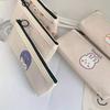 1 Pcs Kawaii Pencil Case Bear Canvas Pencil Box Pencilcase Pencil Bag School Supplies Stationery