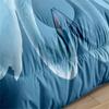 Loving Swan Couple Style Digital Print Bedding Set - 3 Piece